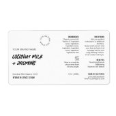 Rustikales, einfaches, Schwarz-weißes 2OZ Dropper  (Vorne)