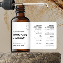 Rustikales, einfaches, Schwarz-weißes 2OZ Dropper 