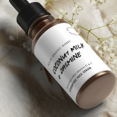 Rustikales, einfaches, Schwarz-weißes 2OZ Dropper