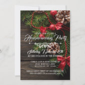 Rustikales Einladung (Vorderseite)