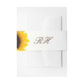 Rustikales Einladungsbanderole (Vorderseite Beispiel)