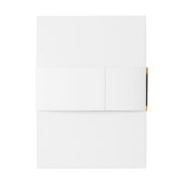 Rustikales Einladungsbanderole (Rückseitenbeispiel)