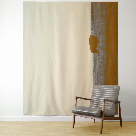 Rustikales einsames Buffalo-Foto aus den Badlands Wandteppich (Beispiel)