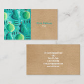 Rustikales Elegant Beruflich Visitenkarte (Vorne/Hinten)