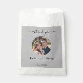 Rustikales, elegantes 3D-Foto Geschenktütchen (Vorderseite)