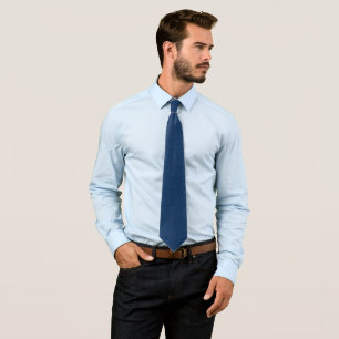Rustikales Elegantes Blau und schwarze Sterne Krawatte