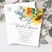 Rustikales Elegantes Brautparty Einladungspostkarte