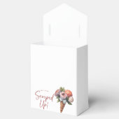 Rustikales Elegantes Brautparty Geschenkschachtel (Geöffnet)