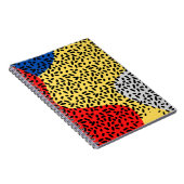 Rustikales Elegantes Multicolor Spiral Foto Notebo Notizblock (Rechte Seite)