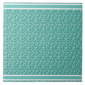 Rustikales elegantes Muster Fliese (Vorderseite)