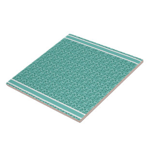 Rustikales elegantes Muster Fliese