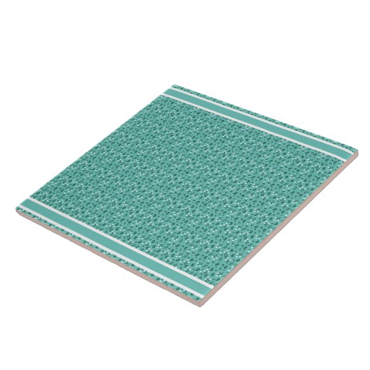 Rustikales elegantes Muster Fliese (Seite)