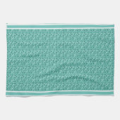 Rustikales elegantes Muster Geschirrtuch (Horizontal)