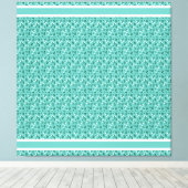 Rustikales elegantes Muster Leinwanddruck (Insitu (Holzboden))