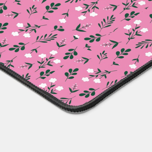 Rustikales elegantes Muster Schreibtischunterlage (Ecke)