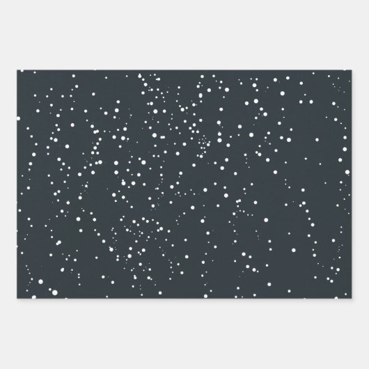 Rustikales Elegantes Snowy Winter | Weihnachtsfeie Geschenkpapier Set (Vorderseite 2)