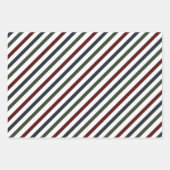 Rustikales Elegantes Snowy Winter | Weihnachtsfeie Geschenkpapier Set (Vorderseite)