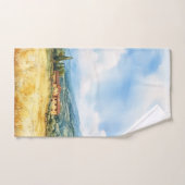 Rustikales Elegantes Wasser Badhandtuch Set (Handtuch)