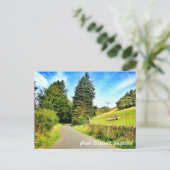 Rustikales England! Postkarte (Stehend Vorderseite)