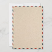 Rustikales englisches Thema Geburtstagsparty Einladung (Rückseite)