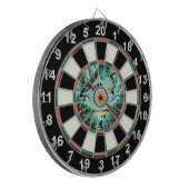 Rustikales Entenfest Dartscheibe (Vorderseite Links)