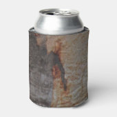 Rustikales Erdreich Tone Tree Bark Foto Außenwelt Dosenkühler (Kanne Vorderseite)