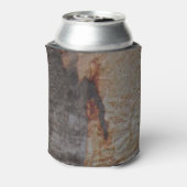 Rustikales Erdreich Tone Tree Bark Foto Außenwelt Dosenkühler (Kanne Rückseite)