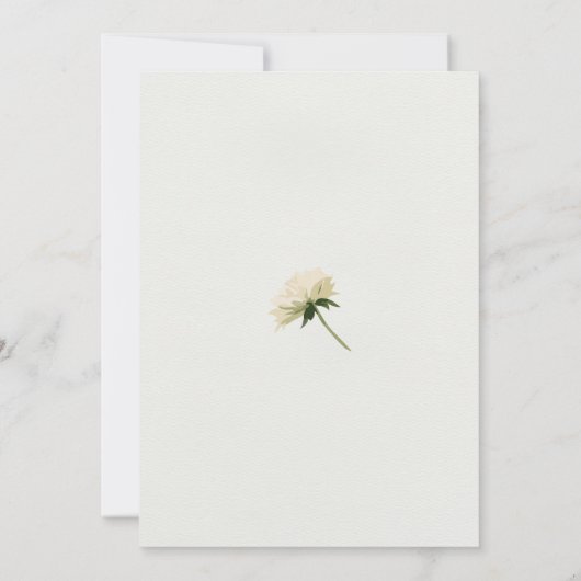 Rustikales Erntedank-Dinner Einladung (Rückseite)