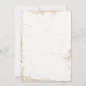 Rustikales Erntedank Dinner Herbst Pumpkin Einladung (Rückseite)