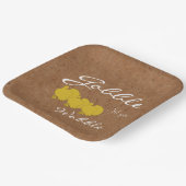 Rustikales Erntedank Party Pappteller (Gewinkelt)