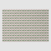 Rustikales Esel Weihnachten Seidenpapier (Vorderseite)