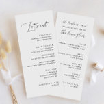 Rustikales Essen für Hochzeiten und Getränke Menükarte<br><div class="desc">Rustic Let's essen Hochzeitsessen und Drinks Menü,  einfache kalligraphische rustikale Hochzeitsmenüs,  rustikale Hochzeitsmenüs,  florale Wedidingmenüs,  Menü Hochzeitstisch</div>