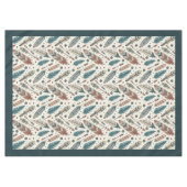 Rustikales Ethnic Tablecloth Fett Stammestalliken Tischdecke (Vorderseite (Horizontal))