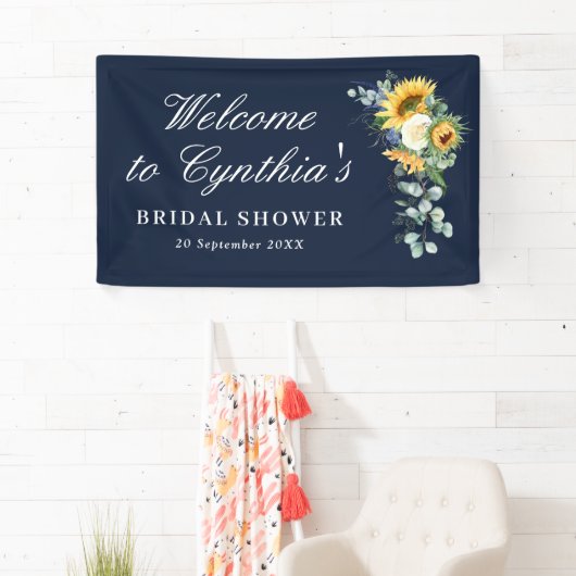 Rustikales Eukalyptus-Brautparty Banner (Insitu)