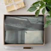 Rustikales Eule im Art-Decoupage-Fenster Seidenpapier (Geschenk)