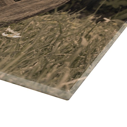 Rustikales Fahrzeug Schneidebrett (Ecke)