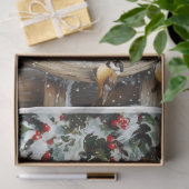 Rustikales Fahrzeug Seidenpapier (Geschenk)