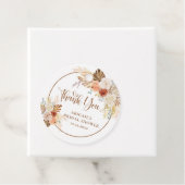 Rustikales Fall Boho Arch Pampas Grass Brautparty Geschenkanhänger (Beispiel)