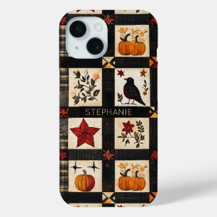 Rustikales Fall Quilt Muster Bauernhaus Patchwor Case-Mate iPhone Hülle