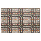Rustikales Fall Quilt Muster | Bauernhaus Patchwor Stoff (Fat Quarter (45,7 x 55,9 cm))