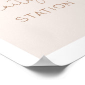 Rustikales Fallsanierungsstation Poster (Ecke)