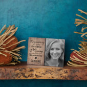 Rustikales Familiendenkmal | Foto Keepake Fotoplatte (Seite)