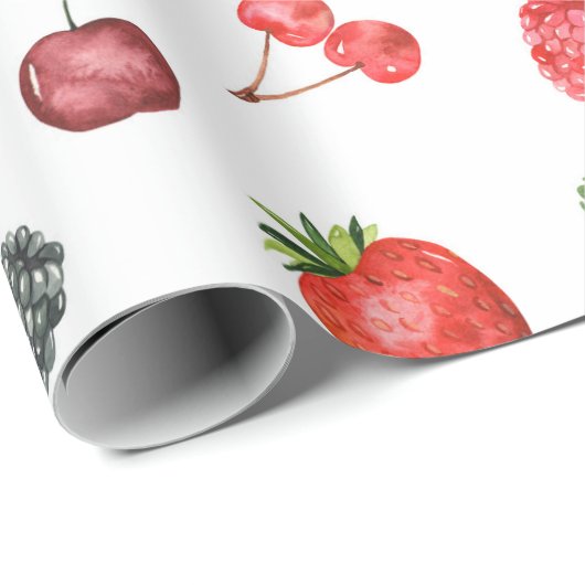 Rustikales Farbenspiel Geschenkpapier (Rolleneckpunkt)