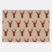 Rustikales Farmhouse-Packing Kraftpapier Geschenkpapier Set (Vorderseite 2)