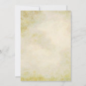 Rustikales Fern Leaf Brautparty Einladung (Rückseite)