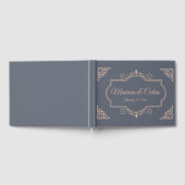 Rustikales Filigree, Hochzeit Gästebuch (Voll)