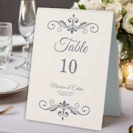 Rustikales Filigree, Hochzeit Tischaufsteller