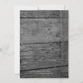 Rustikales Fischbraten-Backhofkochtopf Picnisch Einladung (Rückseite)