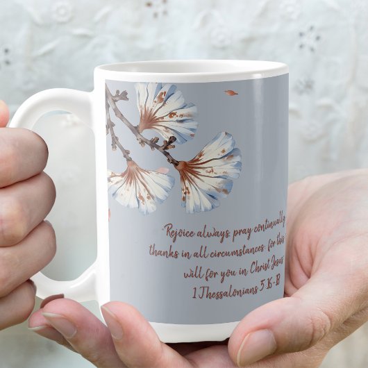 Rustikales Flüstern Kaffeetasse