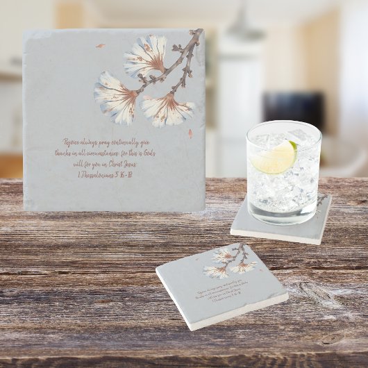 Rustikales Flüstern Steinuntersetzer